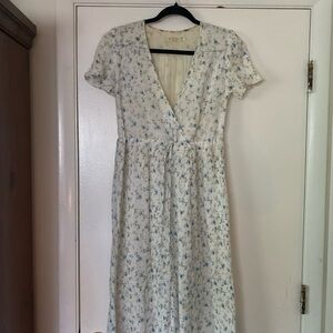 Christy Dawn Dawn Dress original blue floral size Small